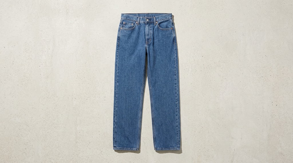 Levi's 505 Regular Straight Leg Jeans dark stone wash