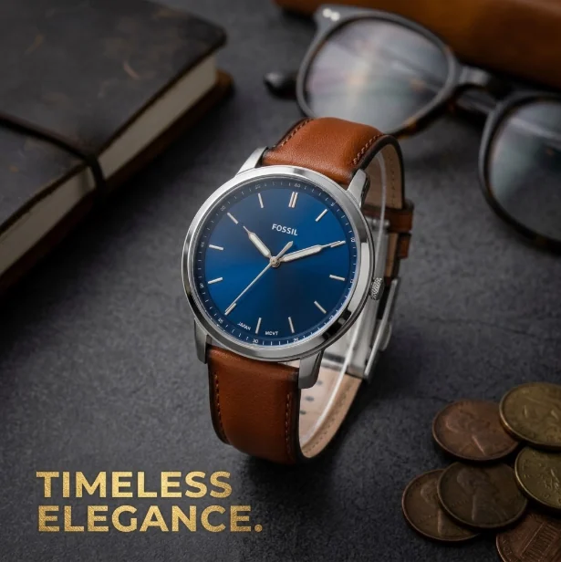Fossil Minimalist Three-Hand (~$75-95)