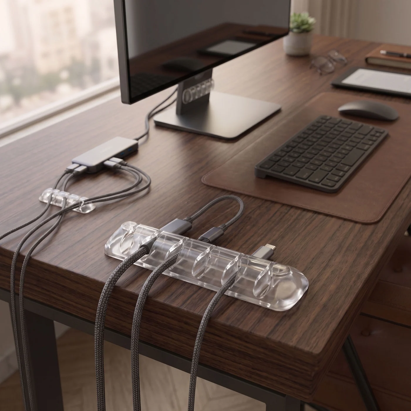 Syncwire Clear Cable Clips (5-Pack)
