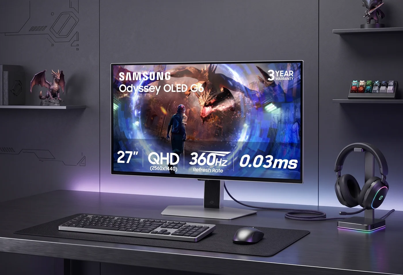 Samsung Odyssey OLED G6 (G60SD) 27