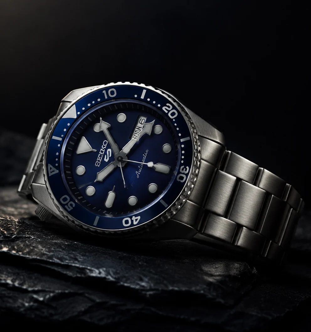 Seiko 5 Sports automatic watch, this week's featured pick