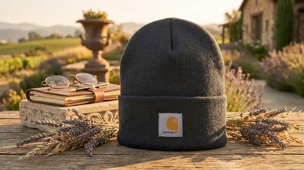 Carhartt A18 Watch Cap Ribbed Beanie in Black