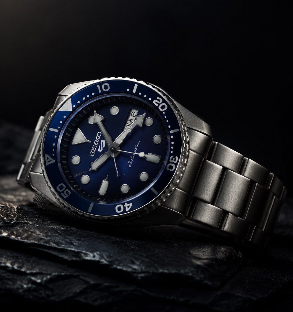 Seiko 5 Sports automatic watch, this week's featured pick