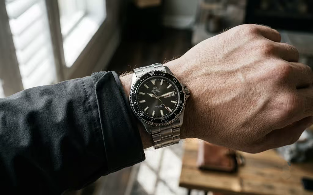 Orient Kamasu Automatic Watch Review Real-World Wrist Shot
